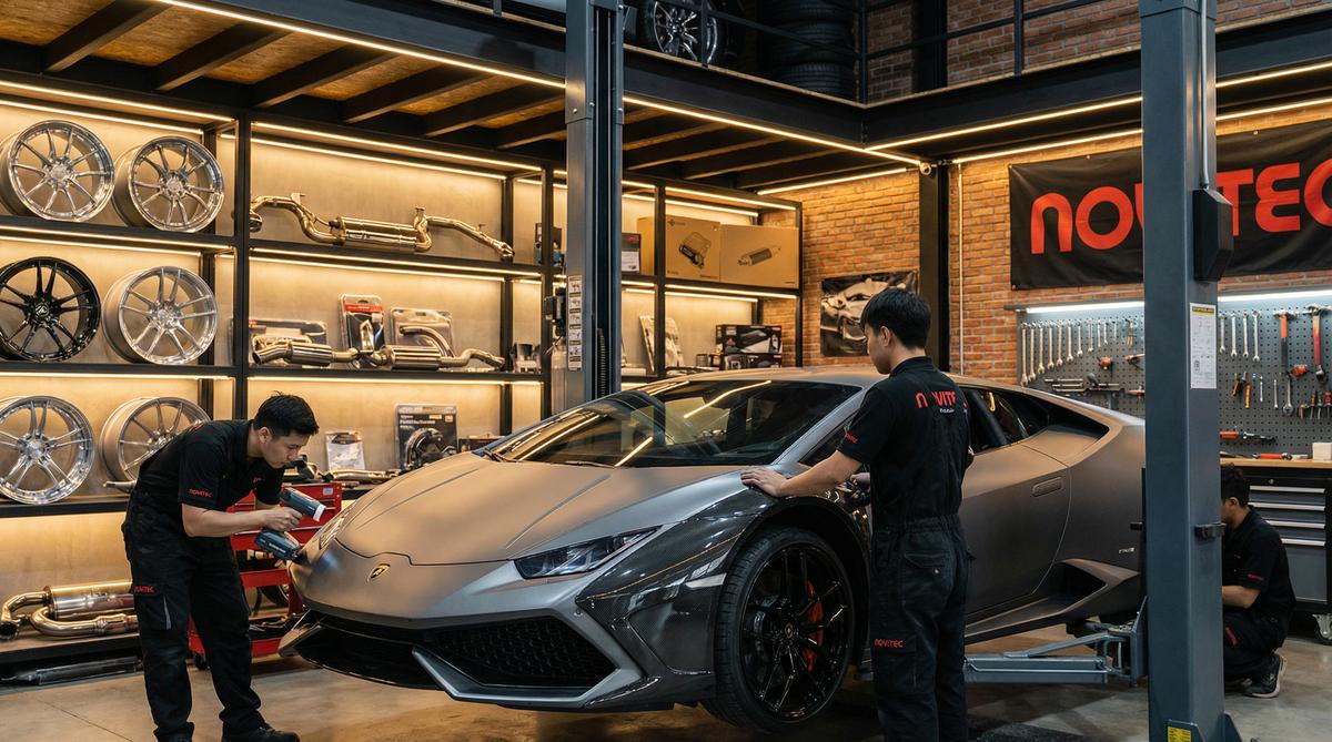 青柠视频汽车改装工坊视频拍摄